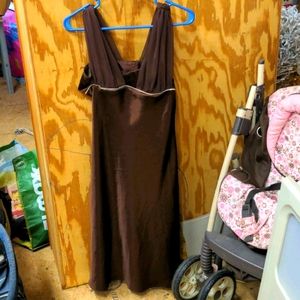 Brown dress